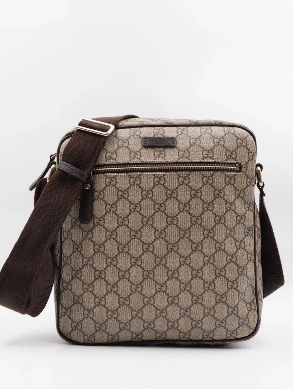 CI40 ❤️ GUCCI GG Plus Monogram Messenger Bag